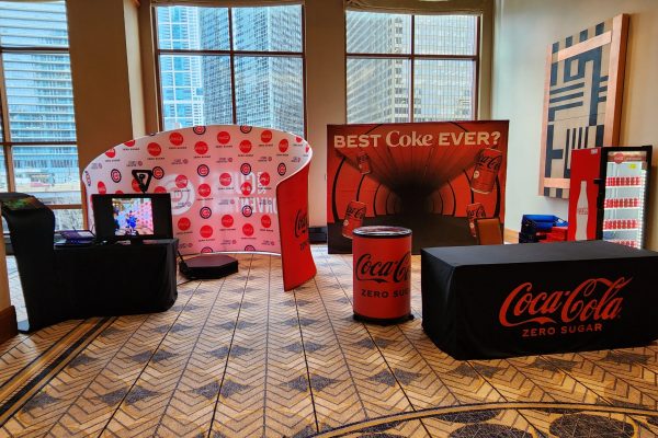 360 photo booth in chicago for corporate brand activation
